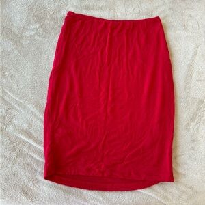 Lulu’s Red Skirt